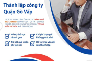 Thành lập công ty Quận Gò Vấp tại Tphcm và Toàn Quốc