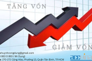 Thay đổi vốn điều lệ công ty