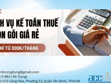 Dịch Vụ Kế Toán Giá Rẻ