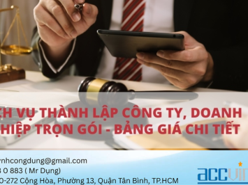 Dịch Vụ Thành Lập Công Ty Việt Nam