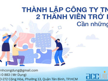 Thành lập công ty TNHH 2 thành viên trở lên tại TP.HCM