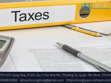 Kế toán thuế cho văn phòng đại diện của thương nhân nước ngoài