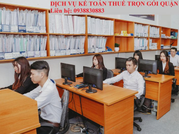 Bảng báo giá dịch vụ kế toán thuế (báo cáo thuế) Quận 8