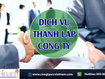 Bảng giá dịch vụ thành lập doanh nghiệp
