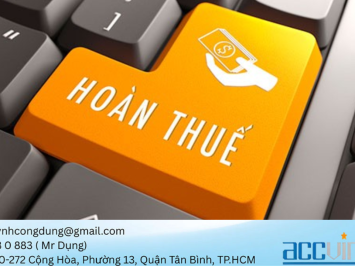 Bảng báo giá dịch vụ hoàn thuế