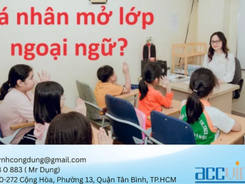 Luật sư  8. CÁ NHÂN THÀNH LẬP TRUNG TÂM NGOẠI NGỮ