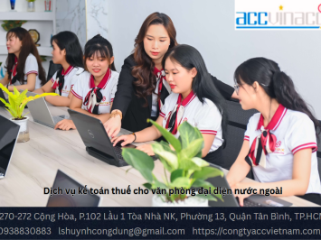 Dịch vụ kế toán thuế cho văn phòng đại diện nước ngoài