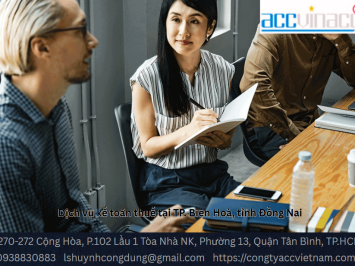 Dịch vụ kế toán thuế tại TP. Biên Hoà, tỉnh Đồng Nai