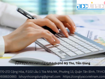 Dịch vụ kế toán thuế tại thành phố Mỹ Tho, Tiền Giang