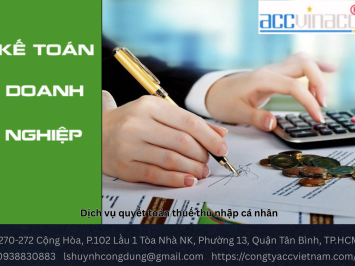 Dịch vụ quyết toán thuế thu nhập cá nhân