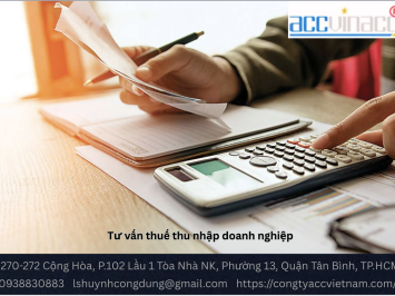 Tư vấn thuế thu nhập doanh nghiệp