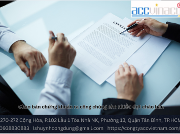 Chào bán chứng khoán ra công chúng cho nhiều đợt chào bán