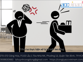 Trình tự thực hiện xử lý kỷ luật lao động
