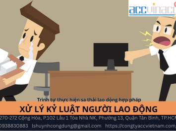 Trình tự thực hiện sa thải lao động hợp pháp