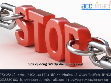 Dịch vụ đóng cửa địa điểm kinh doanh