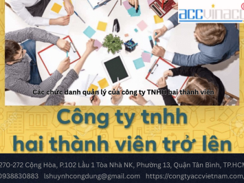 Các chức danh quản lý của công ty TNHH hai thành viên
