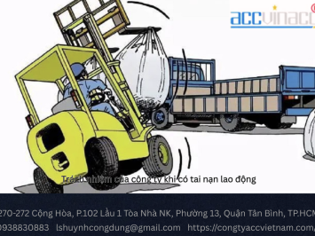 Trách nhiệm của công ty khi có tai nạn lao động