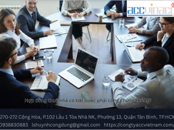 Hợp đồng thuê nhà có bắt buộc phải công chứng không?