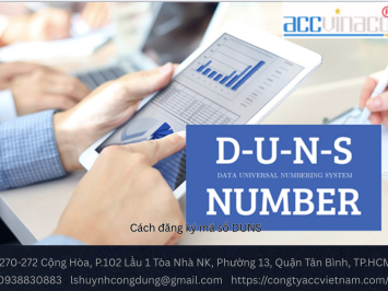Cách đăng ký mã số DUNS
