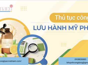 Công bố lưu hành mỹ phẩm