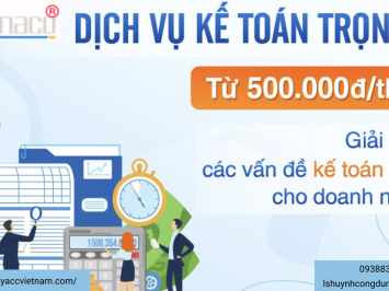 Bảng giá dịch vụ kế toán thuế