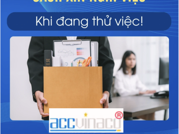 Tư vấn nghỉ việc trong thời gian thử việc