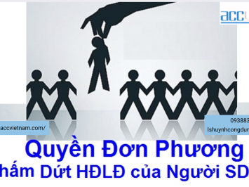 Quyền đơn phương chấm dứt hợp đồng lao động của người sử dụng lao động