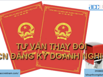 Hồ sơ thay đổi nội dung đăng ký doanh nghiệp