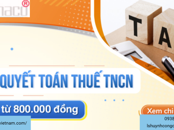 Dịch vụ quyết toán thuế thu nhập cá nhân (TNCN) trọn gói