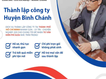 Thành lập công ty Huyện Bình Chánh
