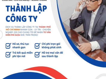 Bảng báo giá thành lập công ty/ doanh nghiệp Quận 2 tại Tphcm và Toàn Quốc